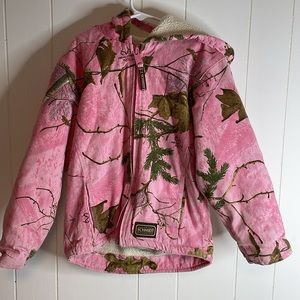 Little Girls Camo Jacket